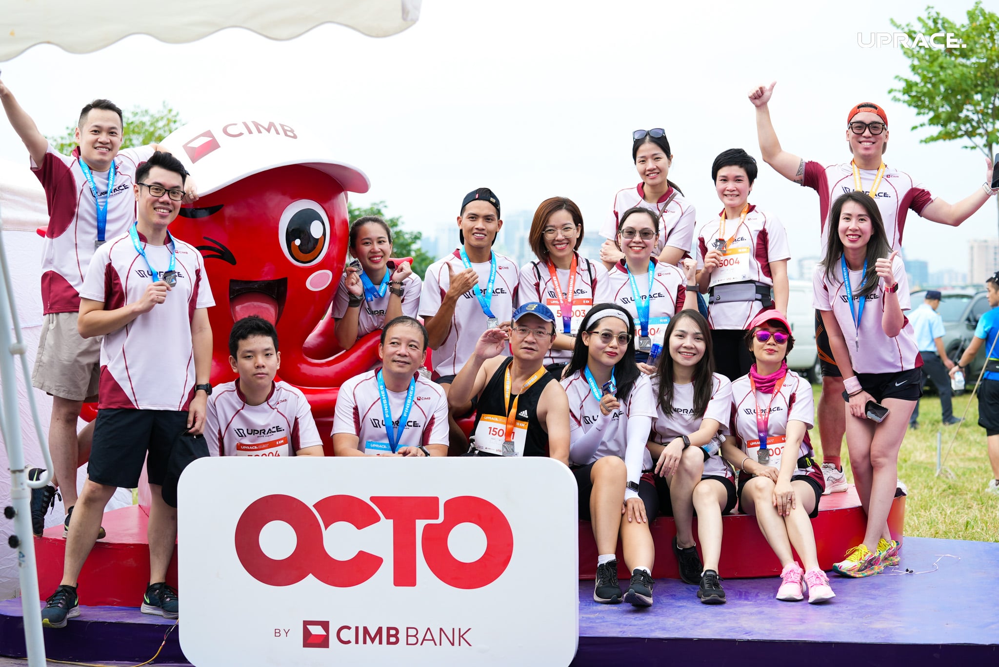 Các doanh nghiệp tham gia tài trợ UpRace