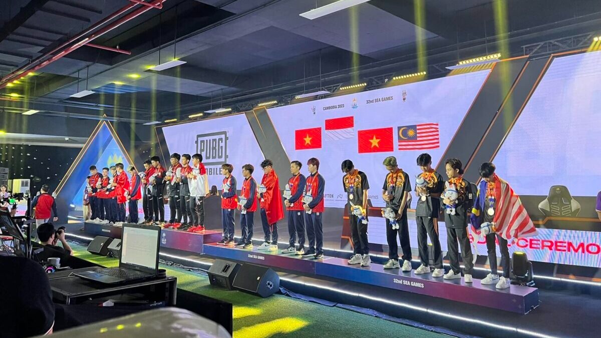 Tại SEA Games 32, Việt Nam giành hai tấm huy chương từ bộ môn PUBG Mobile